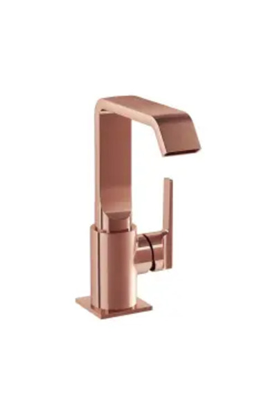 VitrA Suit Lavabo Bataryası A4261629 Yandan Kumandalı, Soft Bakır