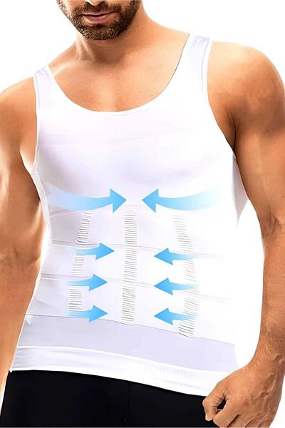 yakamoz toptan Ανδρικό Body Shaper Chest and Belly Tightening Συσφιγκτικό Αναπνεύσιμο Αθλητικό Κορσέ