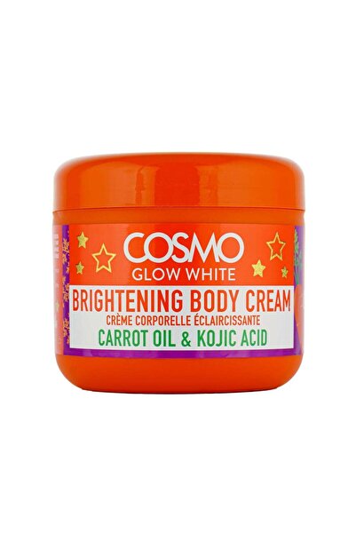 Cosmo كريم تفتيح الجسم جلو وايت 300 جرام، زيت الجزر، حمض الكوجيك وفيتامين إي،...
