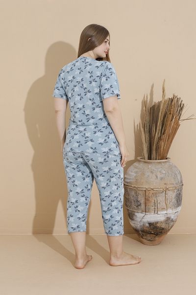 BEYAZTOPTAN SET DE Pijamale BERMUDA DE BAMBUS DE CALITATE