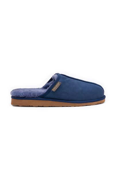 Pegia Papuci de casă pentru bărbați din shearling autentic 111030
