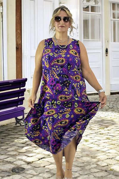 yagmurberen Plus Size Japone Sleeveless Shawl Patterned Cotton Viscose Kloshebise