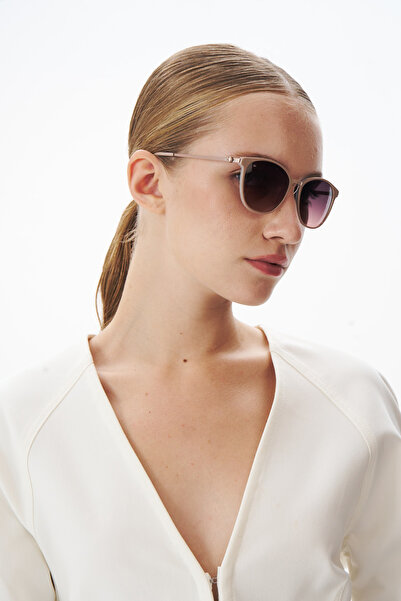 EYE OF HORUS EOH2349 C1 - Beige Unisex Sunglasses