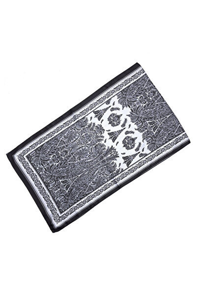 nazipek Digital Printing Soft Bandana 135X40 cm Scarf Satin Fabric Rayon Shawl