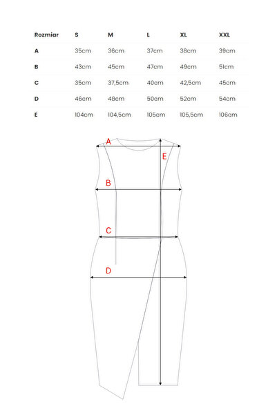 Stylove Dress with an asymmetrical slit in the front