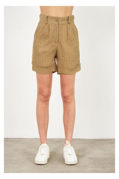 TIFFANY&TOMATO Duble Katlamalı Plise Şort