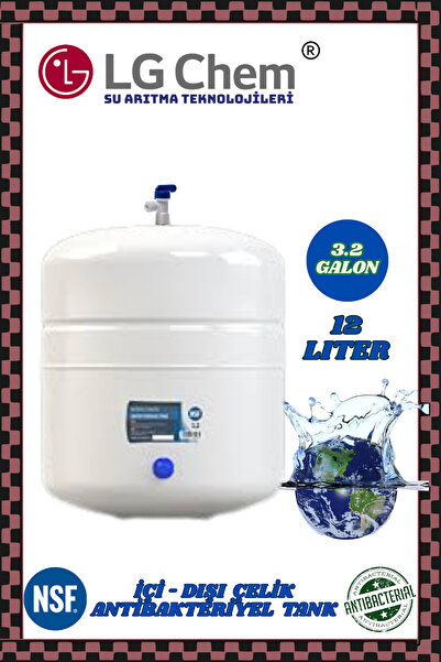ligth gastro LG Chem 12 litre (3.2 GALON) NSF ONAYLI ANTİBAKTERİYEL ÇELİK TAN...