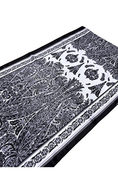 nazipek Digital Printing Soft Bandana 135X40 cm Scarf Satin Fabric Rayon Shawl