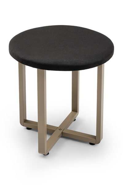 Wood House POFİ PUF SİYAH-KAHVE