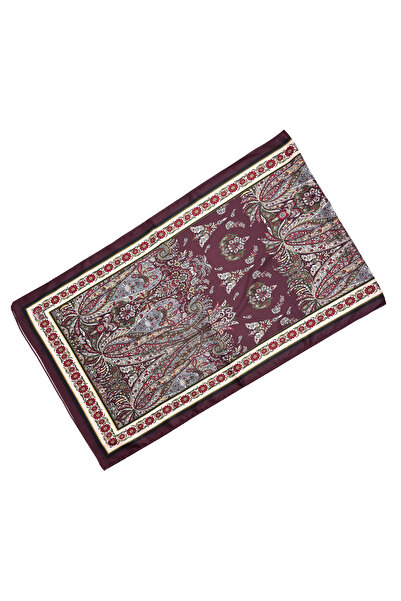 nazipek Digital Printing Soft Bandana 135X40 cm Scarf Satin Fabric Rayon Shawl