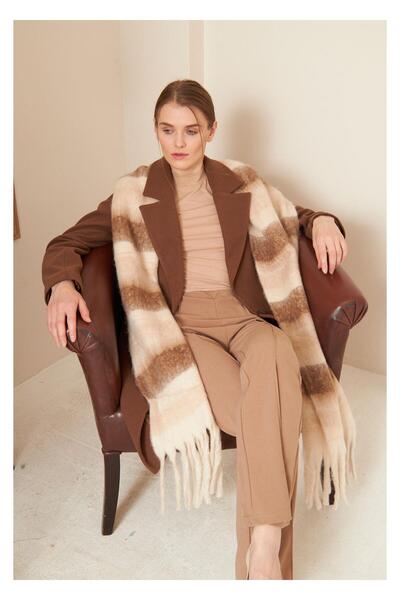 TIFFANY&TOMATO Cepli Kaşe Kaban