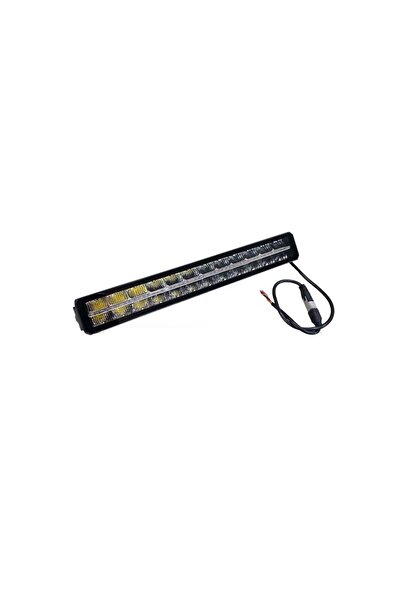 DEMMON 10V-30V LED BAR OFF-ROAD ORTASI GÜNDÜZ LEDLİ SARI-BEYAZ (550 MM)