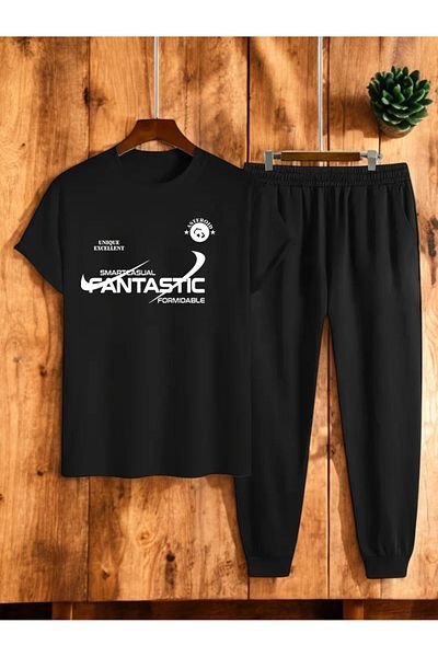 Fantastik Unisex Σετ 2 Fantastic εμπριμέ αθλητικές φόρμες