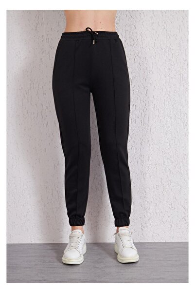 TIFFANY&TOMATO Paçası Lastikli Dalgıç Pantolon-siyah