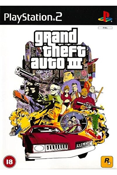 Tigdes Playstatıon 2 Grand Theft Auto Gta 3 Sadece çipli cihazlar için
