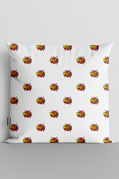 Generic Brand غطاء وسادة مطبوع رقميًا على الوجهين من Popart Wtf - 51