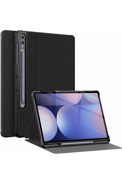 erorex جراب Tazweeq الواقي مقاس 12.4 بوصة لجهاز Samsung Galaxy Tab S10 /Tab S9 Plus / S9 FE مع حامل قلم S،