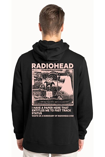 Arwen Fashion Radiohead Dna Breeding Black Hoodie ( Unisex )