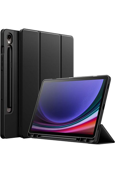 erorex حافظة JETech لجهاز Samsung Galaxy Tab S9 مقاس 11 بوصة - أسود جرافيت