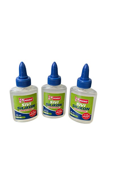 Mikro 50 Ml Sıvı Silikon (  3 Adet )