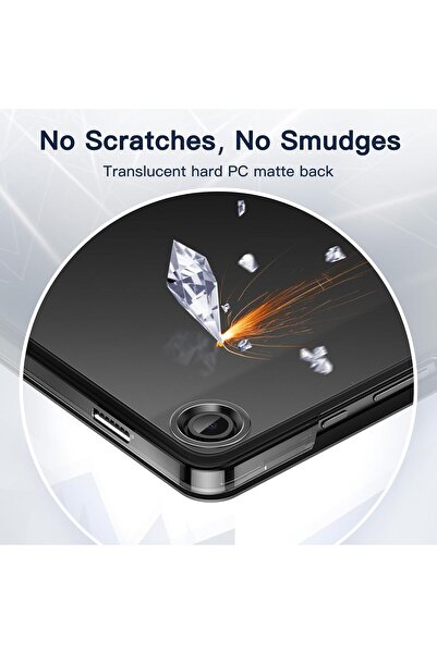 Fibaks Samsung Galaxy Tab A9 Plus Sm-X210 Strong Magnetic Smart Cover Anti-Tipping Stand Sleep Mode Case