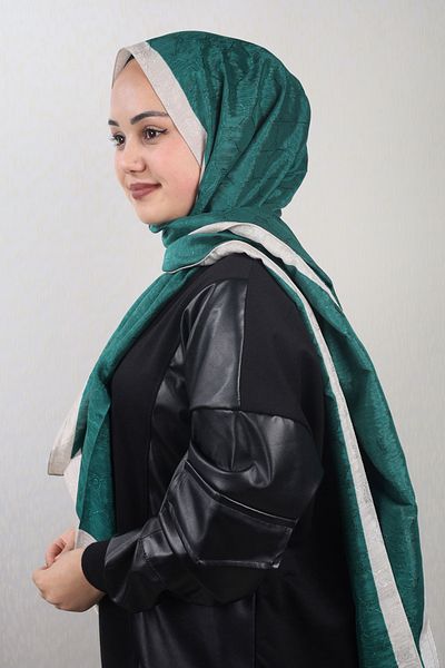 PİRAMİT Pyramid Monogram Flush Shawl - Pattern-01 - Color-26