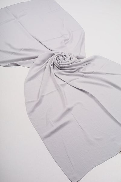 İpekal Μονόχρωμο μονόχρωμο μεταξωτό σάλι Yoryo Crinkle - Μοτίβο-01 - Χρώμα-05