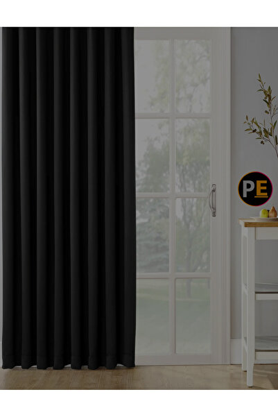 Perdexpress Κουρτίνα σκίασης Dark Series Blackout, ανθεκτική στο φως, χωρίς πλισέ, με σκίαση
