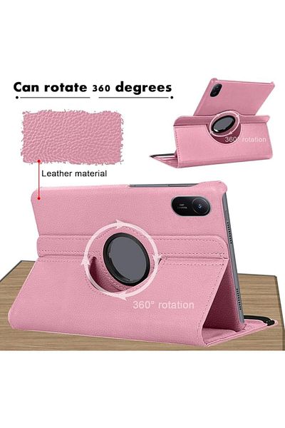 erorex Vurtboly 360° Rotatable Case Compatible with Huawei Matepad SE 11" 2024 Tablet Cover, PU Leather
