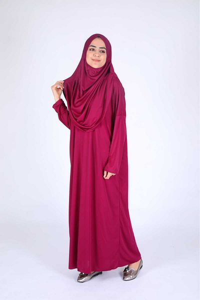 Tekstil Marketi Boydandan Wearable One-Piece Prayer Dress