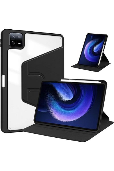 erorex حافظة مونينستا اللوحية متوافقة مع جهاز Xiaomi Pad 6/6 Pro 11" 2023، غطاء شفاف متعدد الزوايا من الأكريليك