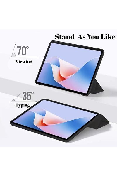 erorex جراب Vurtboly Tablet Cover متوافق مع Huawei Matepad 11.5" 2024، جراب رفيع ثلاثي الطي مقاوم للصدمات