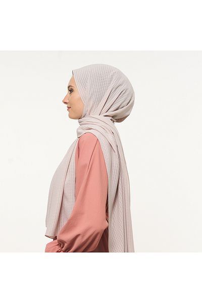T Crazy T- Crazy καρό κρεπ Medina Silk, γυναικείο σάλι μόδας, μουσουλμανικό και εύκολο σχήμα