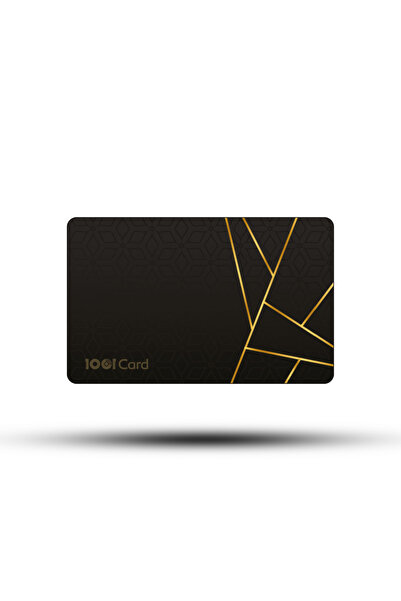 1001 Kişileştirebilir Gold NFC Dijital Kartvizit