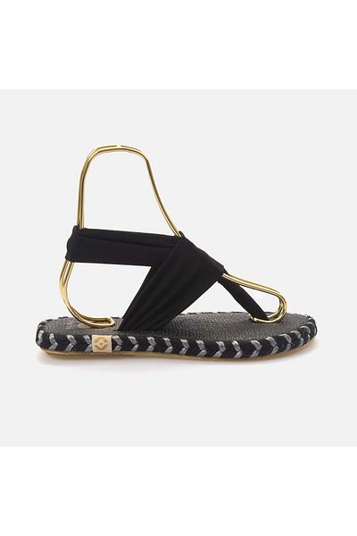 Cat Women's Black Sandal Slippers Nalho Na0008