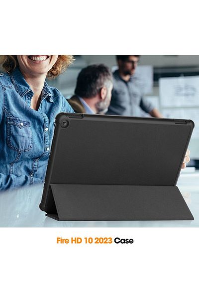 erorex [1+1] متوافق مع غطاء حافظة الكمبيوتر اللوحي Fire HD 10 (الجيل الثالث عشر الذي تم إصداره في عام 2023) متوافق