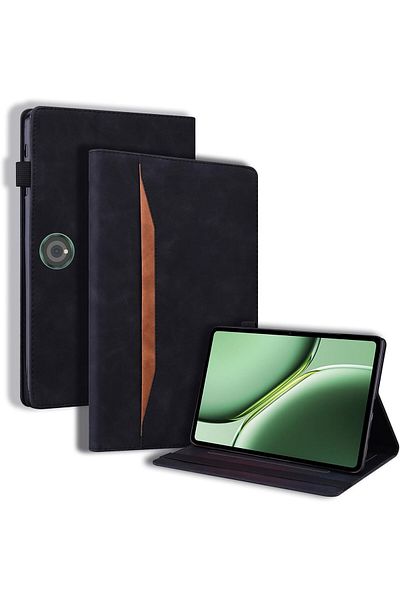 erorex جراب Fegishilly متوافق مع OnePlus Pad 2 Case مقاس 12.1 بوصة 2024، غلاف جلدي من البولي يوريثان بتصميم كلاسيكي