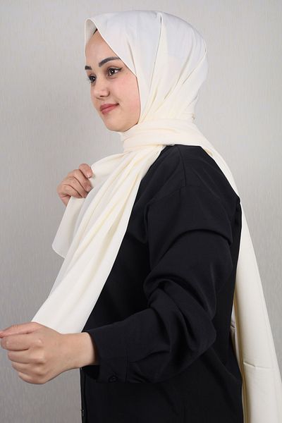 Modakaşmir Fashion Cashmere Solid Color Medina Silk Shawl - Pattern-01 - Color-06