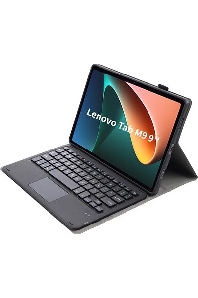 erorex حافظة لوحة مفاتيح تعمل باللمس من Fegishilly متوافقة مع حافظة Lenovo Tab M9 مقاس 9 بوصات صدرت عام 2023، مغناطيسية