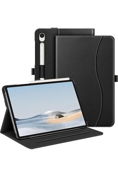 erorex جراب BYXBYM متوافق مع Samsung Galaxy Tab S9 11 بوصة/S9 FE10.9 جراب واقٍ كلاسيكي من البولي يوريثان
