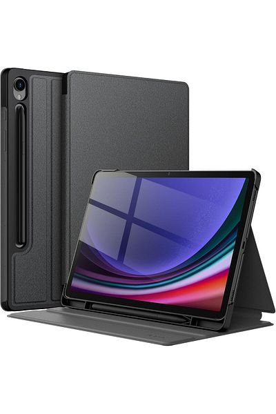 erorex JETech Case for Samsung Galaxy Tab S9 11-Inch - Graphite Black