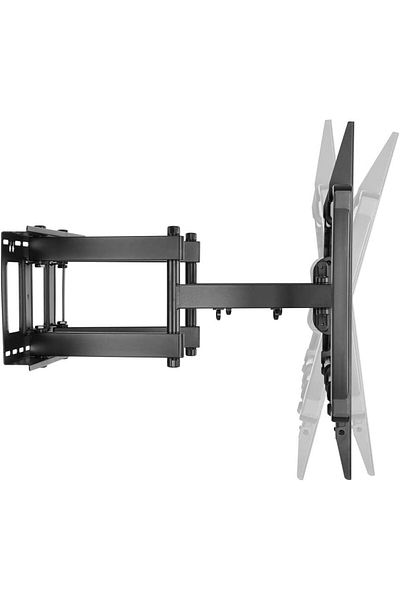 AWH Sh 960p X-large Heavy-duty Full Motion Curved & Flat Panel Tv Wall Mount Fits Most 60~100"