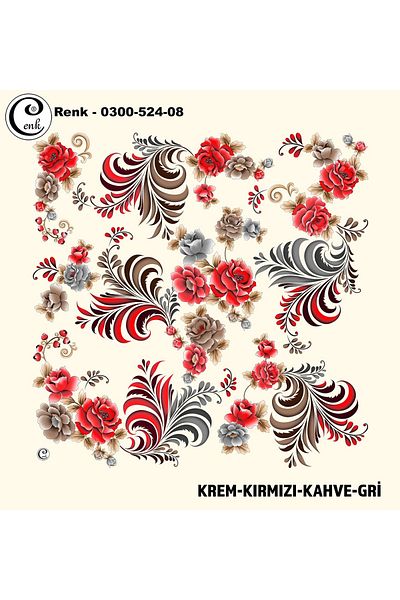 Cenk Γράψιμο με μοτίβο κέντημα - 0300-524 - Χρώμα-08