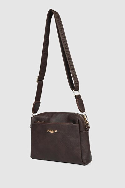 La La'Graccio Paris La'Graccio Paris Women's Lea Strap Bag Brown