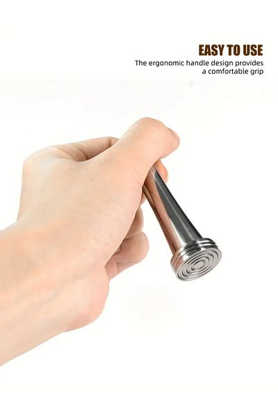 SONREYON Nespresso Compatible Steel Coffee Tamper
