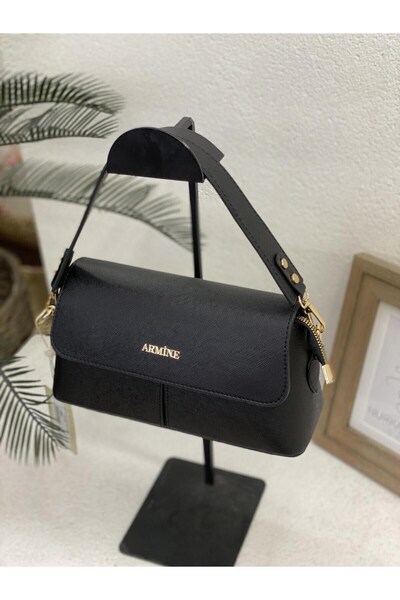 Armine Modern Shoulder Bag Black Bag