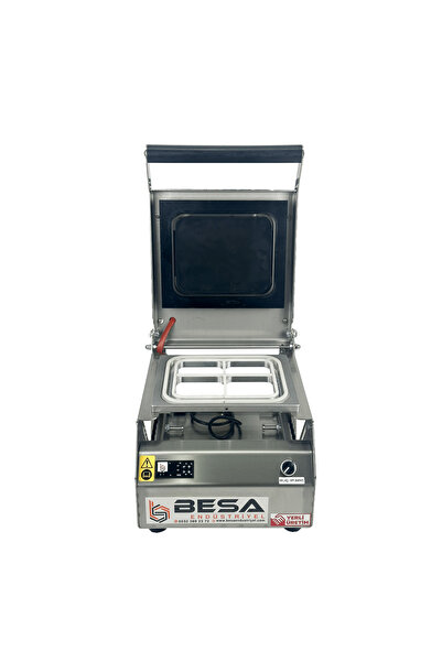 BesaEndüstriyel Dört Bölmeli Paslanmaz Tabdlot Yemek Paketleme Makinesi