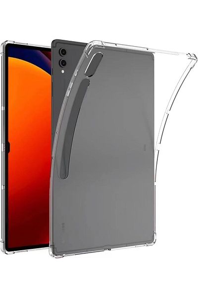 erorex جراب Tujibeay متوافق مع Samsung Galaxy Tab S9 Plus (2023)، جراب خلفي صلب شفاف مضاد للخدش