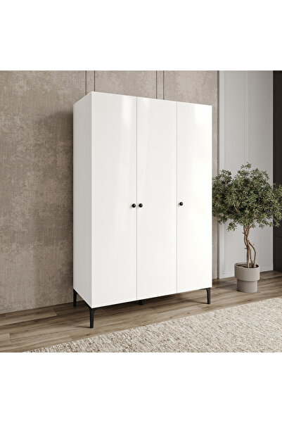 VENATTO FREE 3 KAPAKLI,6 RAFLI, 1 ASKILI DOLAP/GARDIROP (%100MDF)