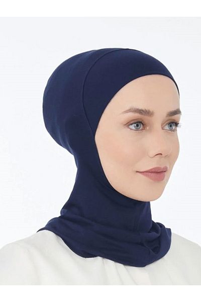 LAVENDER Navy Blue Large Capacity Bonnet